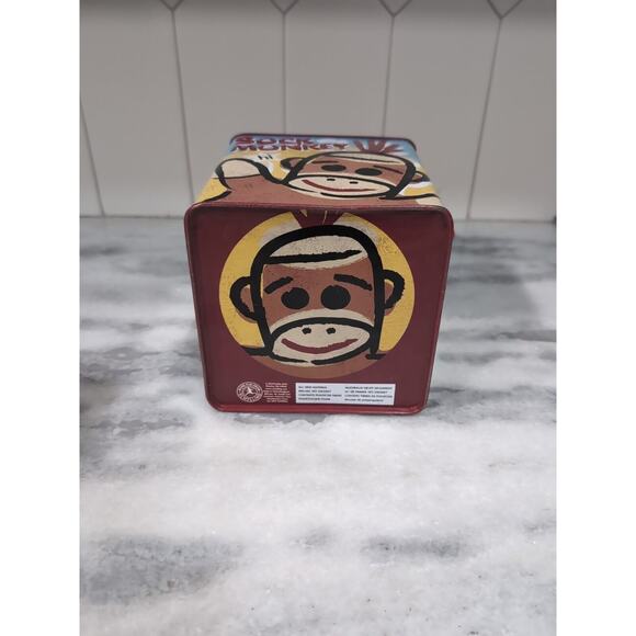 Jack In The Box Sock Monkey Toy, Schilling 2008 Toy, HTF Collectible, Kids Gift - Picture 7 of 8